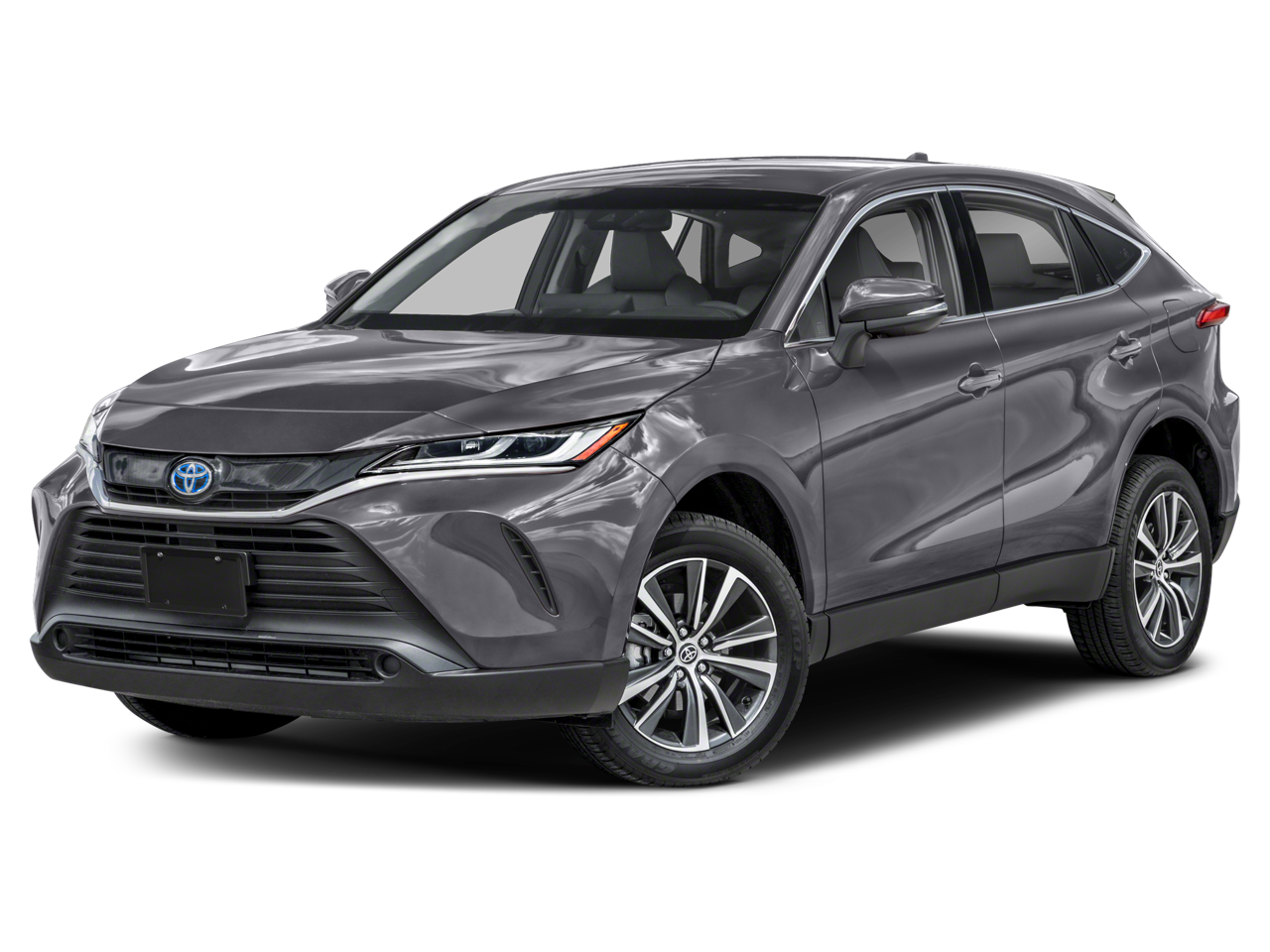 2023 Toyota Venza LE in Blue — front three-quarter view