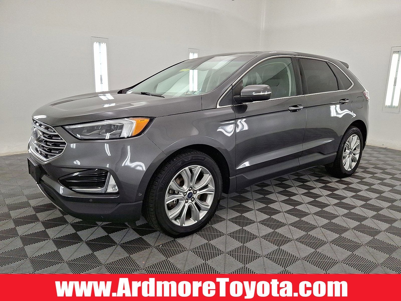 2020 Ford Edge Titanium in Other — front three-quarter view
